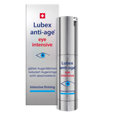 Texture of Lubex anti-age Eye Intensive – rich cream infused with peptides & hyaluronic acid fragments for eye rejuvenation